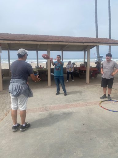 Games at the Oceanside Harbor Beach