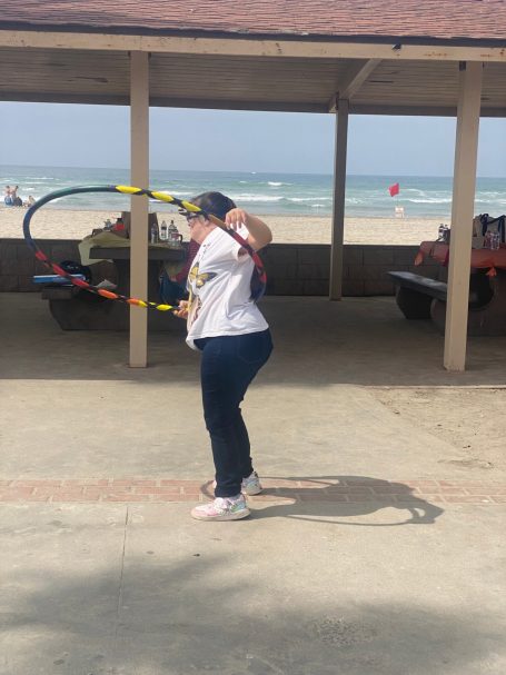 Games at the Oceanside Harbor Beach